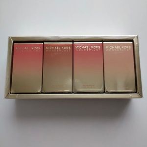 U.S. purchased. Michael KORS Wonderlust Gift Set .14 oz each bottle